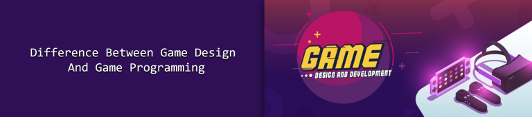 Difference between Game Design from Game Programming